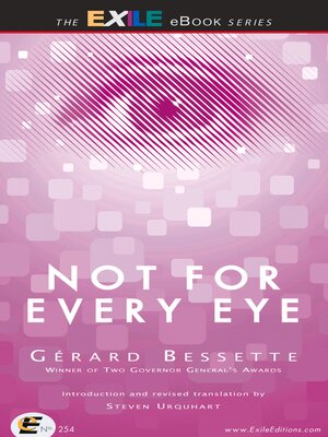 cover image of Not For Every Eye